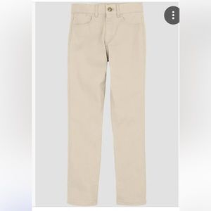 Johnnie-O parsons boys twill pants, size 14, color stone